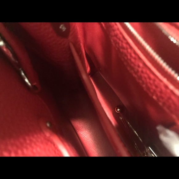 Capucines medium red bag - Picture 6 of 8